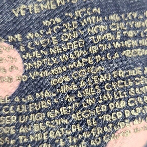 Xhilaration Navy Blue Pink Polka Dot Pajama Pants XS Drawstring waist Comfy - Picture 6 of 6